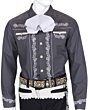 Camisa Charra Gris WD 11-864