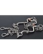 White Diamonds 1050 Horse Bit Candado