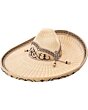 Sombrero Charro Mimbre WD 11-790 Natural-Beige