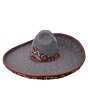 Sombrero Charro Lana Lazer WD 11-768 Color Gris Granito