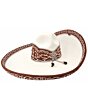 Sombrero Charro Galoneado WD 11-780 Color Hueso-Almendra