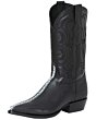 Botas Vaqueras Imitación Mantarraya 41528 Negras