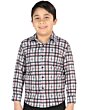 Camisa Vaquera para Niño a Cuadros Negro-Blanco, Versión de Manga Larga – El General 44737