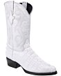 Botas Vaqueras Imitación Caimán Color Blanco WD 11-236