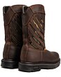 King Welt Predator 8-inch work boot back view featuring durable camo-patterned cutouts and reinforced stitching.