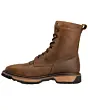 Vista lateral de las botas de trabajo para hombre KW 5050 8" en piel flor entera