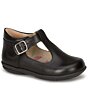 Zapato Escolar Para Niña Pequeña Barra-T Andrea Kids 9111 Color Negro