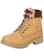 Zapatos De Trabajo Para Mujer Cliff 35227 Color Miel