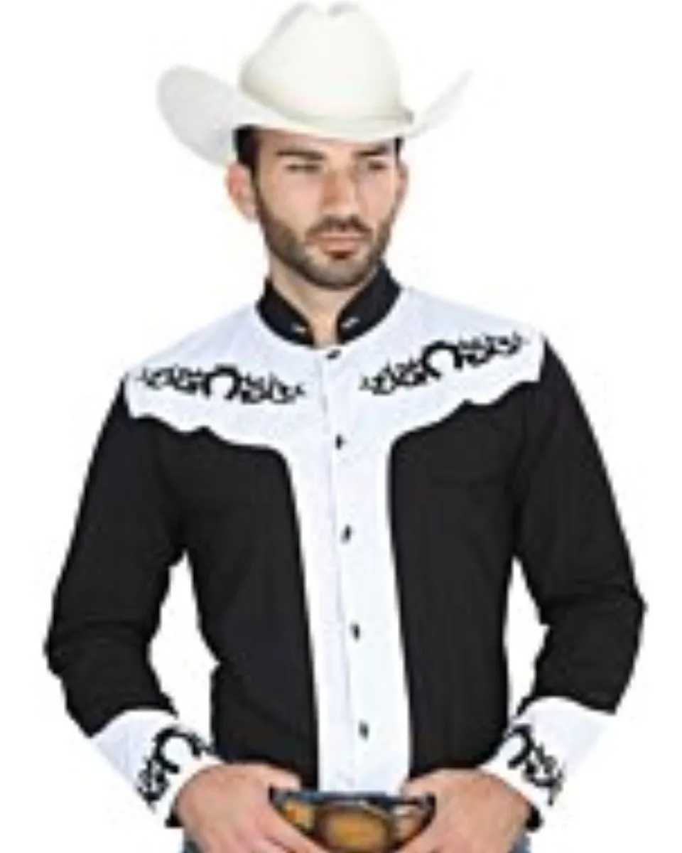 CAMISA CHARRA NEGRA EL GENERAL CHC063