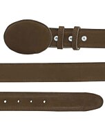 Cinto Vaquero Piel Nobuck El General 41104 Color Camel