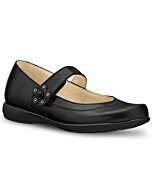 Zapatos De Piel Para Niña Andrea Kids 1268 Color Negro