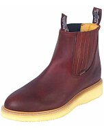 Work Short Boots Establo 321 Grasso Leather Shedron Color