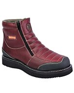 Botines De Trabajo Para Hombre Hammer 338 Color Vino