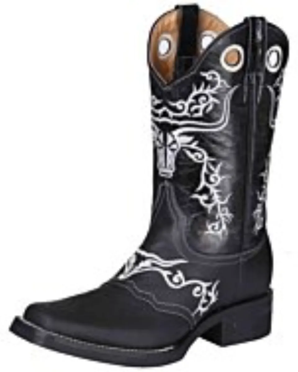 Bota Rodeo Bordado Toro El General 34313