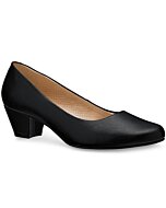 Zapatillas Negras Doble Ancho Andrea 4972