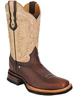Botas Vaqueras Estilo Rodeo SG512 Café