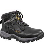 Women's Work Leather Anklet Boots Work Land 76501 Color Black
