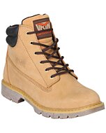 Botin De Trabajo Para Mujer o Joven Cliff  91467 Nobuck Color Mostaza