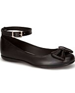 Zapato Tipo Escolar Para Niña Andrea 8624 Color Negro