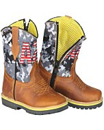 Botas Rodeo USA Para Bebé Niño Color Miel Jar Boots 126573