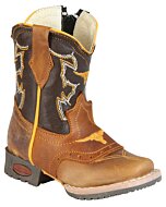 Botas Rodeo Ponchito Para Bebé Niño Miel Jar Boots 126574