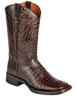 Botas Rodeo Grabado Caimán Belly Color Café El General 44672
