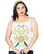 Blusa Artesanal Mexicana 603072 Blanca