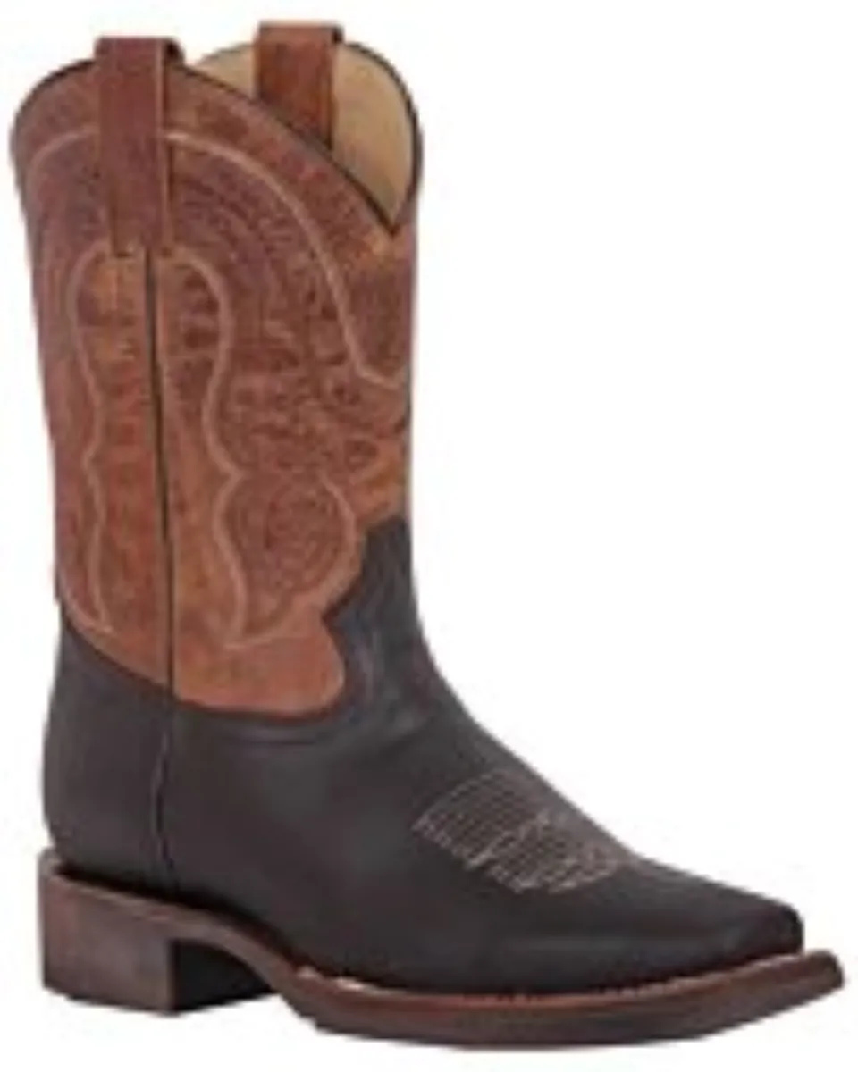 BOTAS RODEO EL GENERAL POLY-ATL-38 PIEL BOVINO CRAZY COLOR CHOCOLATE