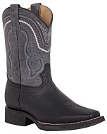 BOTAS RODEO EL GENERAL POLY-ATL-40 PIEL BOVINO CRAZY COLOR NEGRO