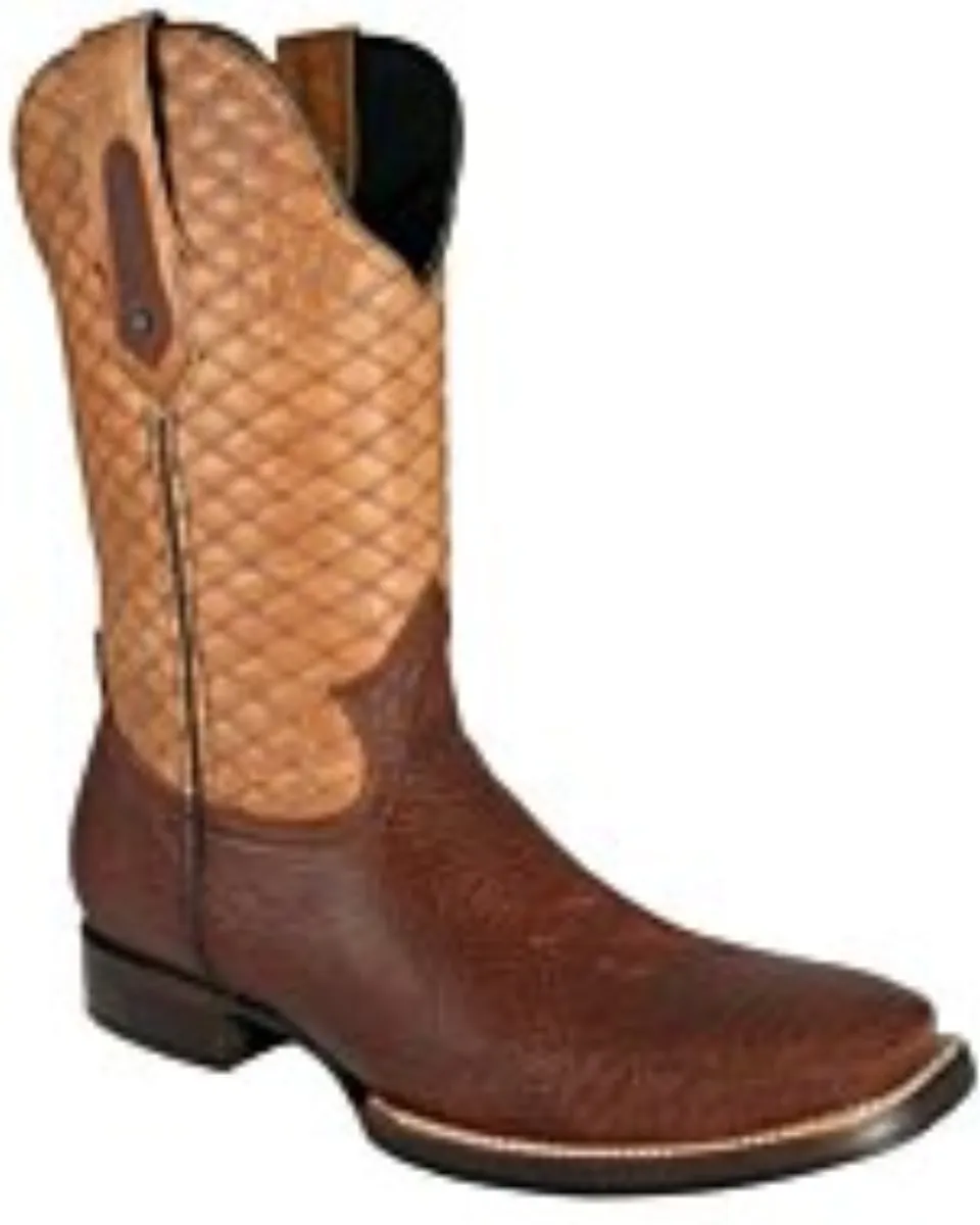 Bota Rodeo Piel Cuello De Toro  JB 540 Café