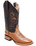 Bota Rodeo Para Mujer Piel Napa Color Oro WD 11-505