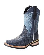 Botas Rodeo Color Azul Para Niño WD 11-375
