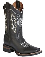 Botas Rodeo Negras El General 51114 Piel Crazy