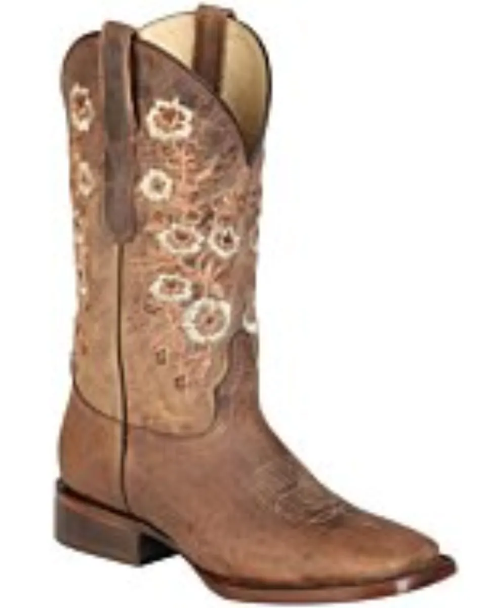 Bota Rodeo Para Mujer Alazán Color Orix Centenario 51231