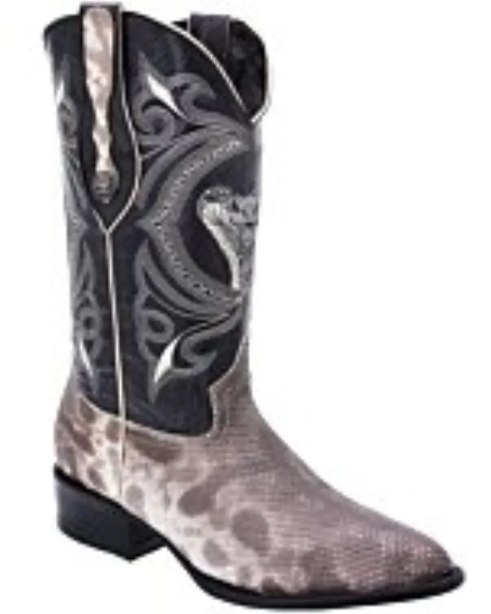 Botas Vaqueras De Carunga Horma Puntal WD Boots 11-211 Color Natural