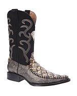 Botas Vaqueras Monster Fish Clón Color Negro Con Brillo WD 11-103