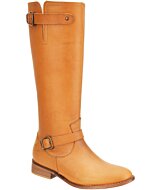Botas Camperas Altas De Mujer Color Miel WD 11-465