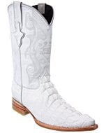 Botas Vaqueras Grabado Cocodrilo Color Blanco WD 11-126