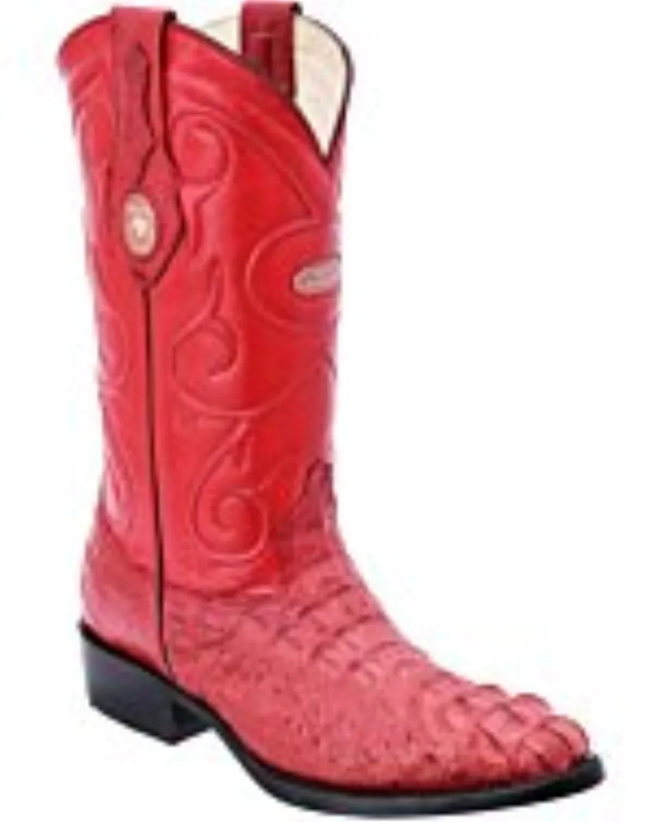 Botas Rojas Vaqueras Cocodrilo WD Boots 11-204