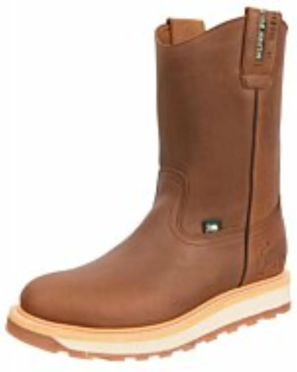 Work Boots EE Pull Up Silver Bull 2020 Color Latón