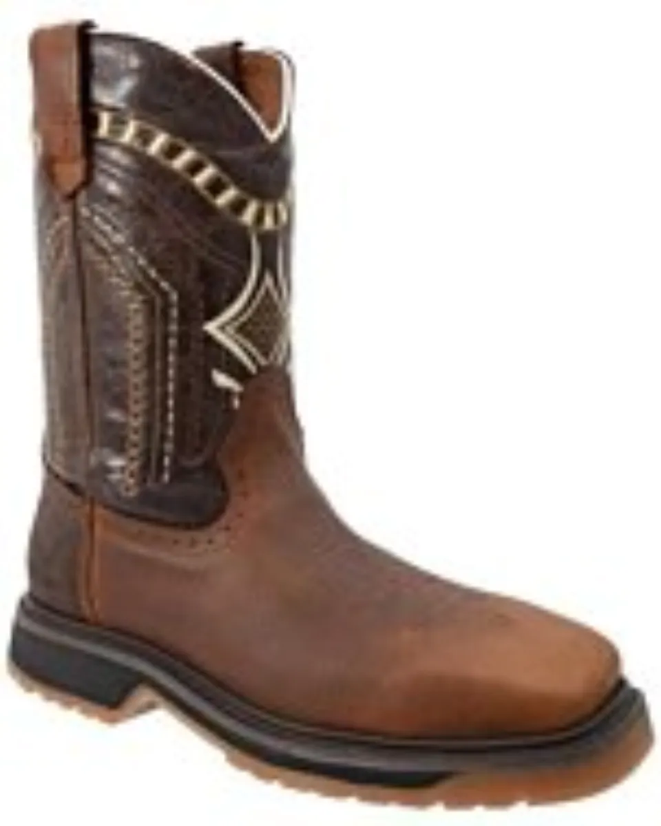 Botas De Trabajo Con Casco De Acero SB 5001 Ocre