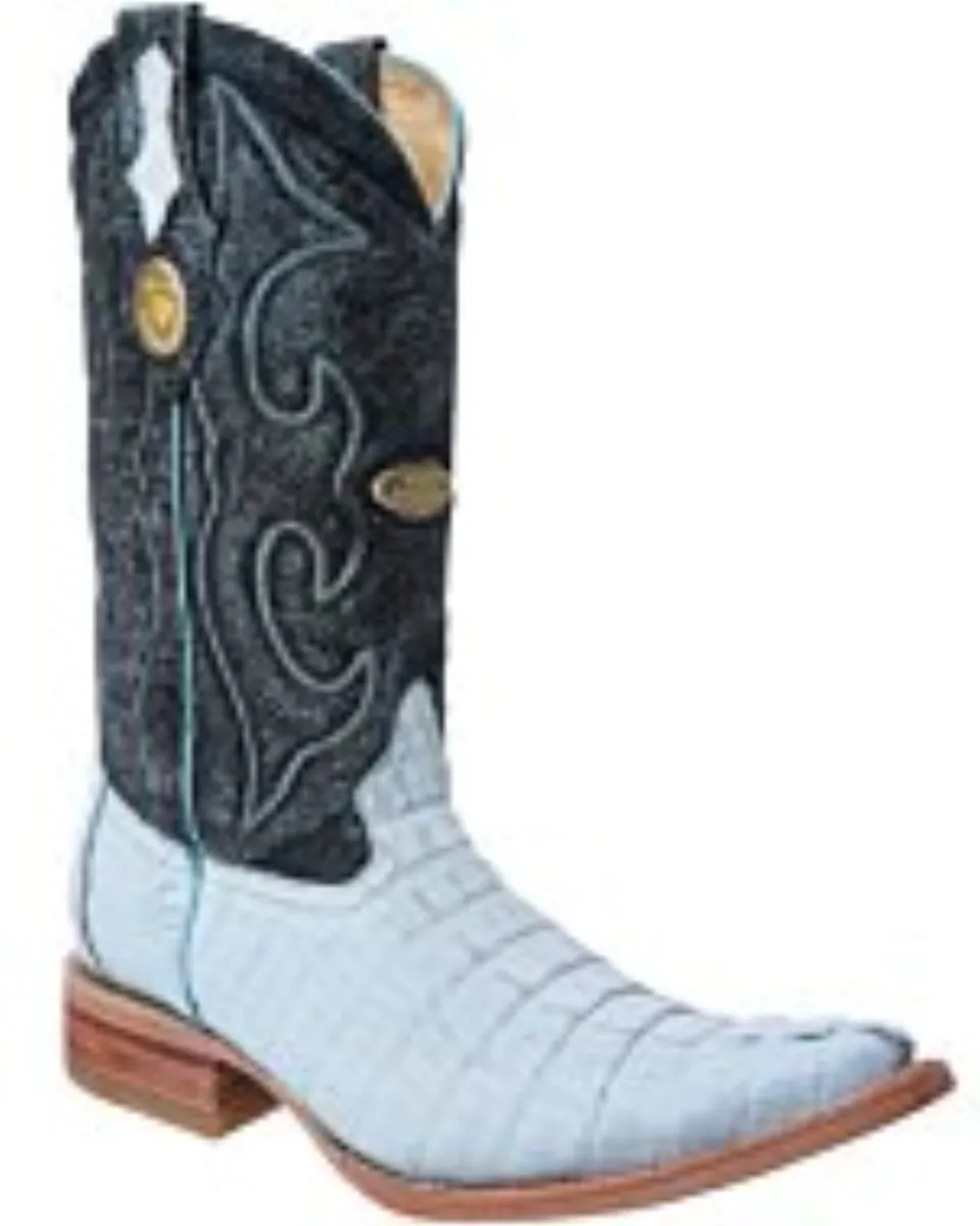 Botas Vaqueras Coco Cola Color Baby Blue 3X WD 11-037