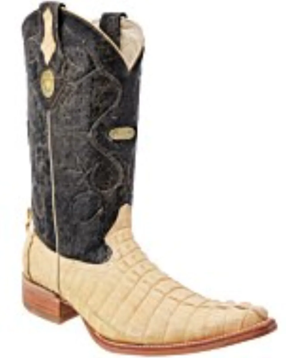 Botas Vaqueras Cocodrilo Cola 3X Color Orix WD 11-040