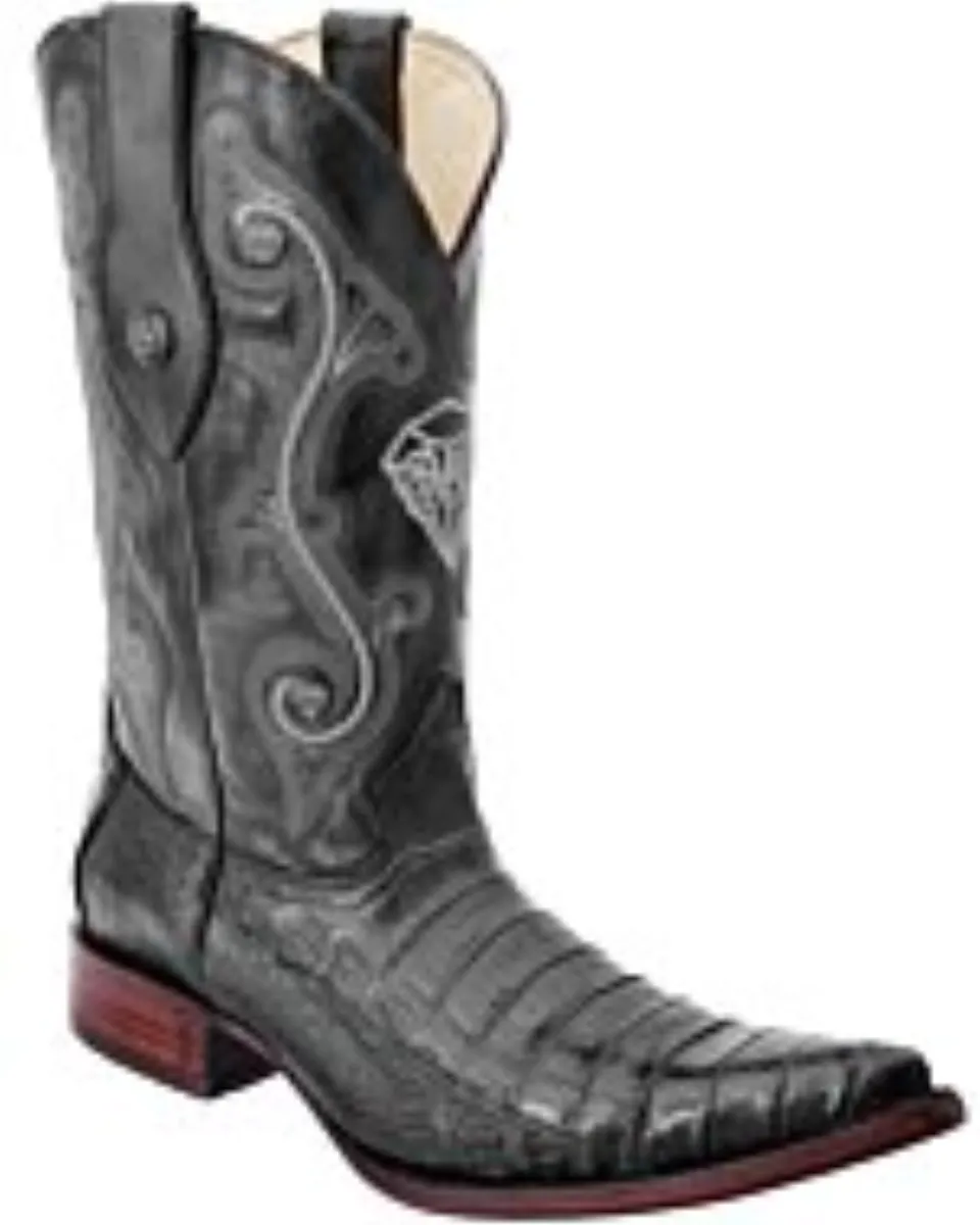 Men's Western Black Coco Belly Boots 3X WD 11-060