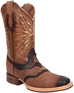 Bota Rodeo Piel Crazy Joe Boots 515 Café
