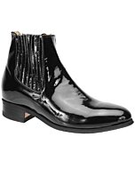 Botines Charros Piel Charol Para Mariachi, Con Suela De Hule WD 11-709