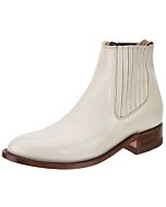 Botines Charros Welt De Gala Piel Napa Color Hueso WD 11-718