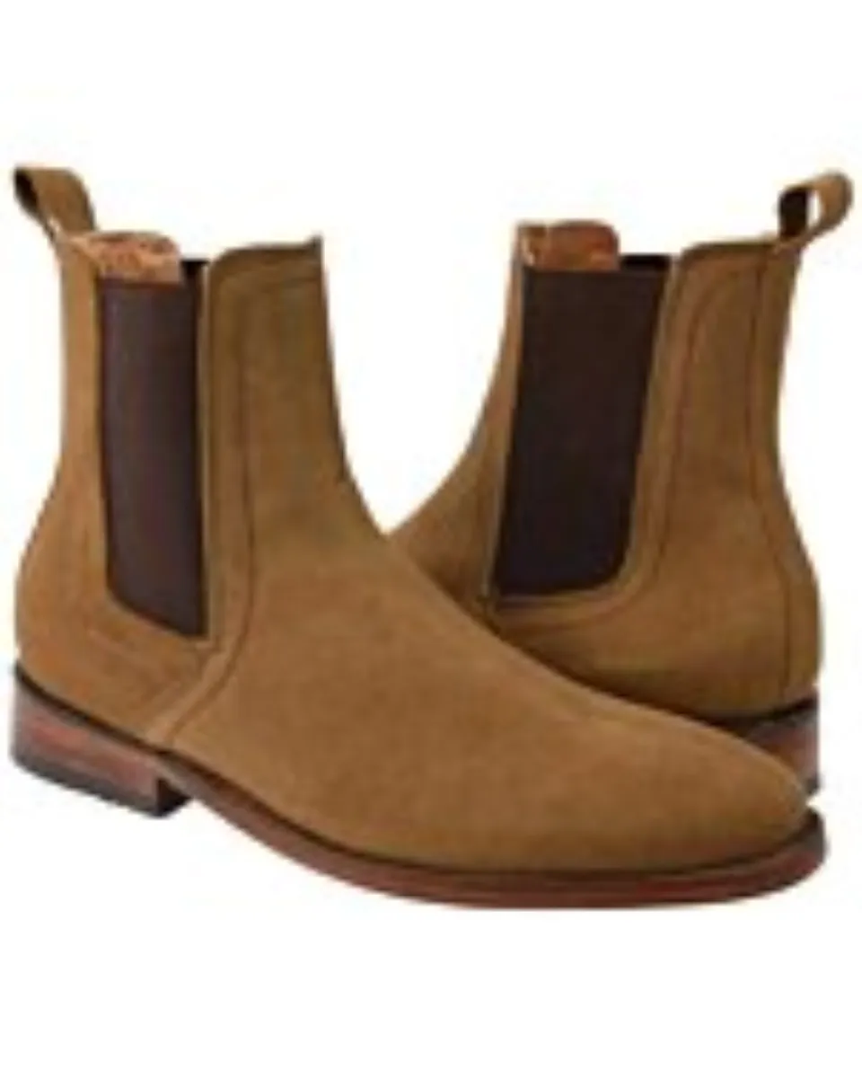 Botines Nobuck Para Hombre Estilo Milano JB 301 Oro