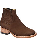 Botines Rodeo Nevada Nobuck Café Para Niño WD 11-348
