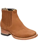 Botines Rodeo Nevada Nobuck Color Tabaco De Niño WD 11-351